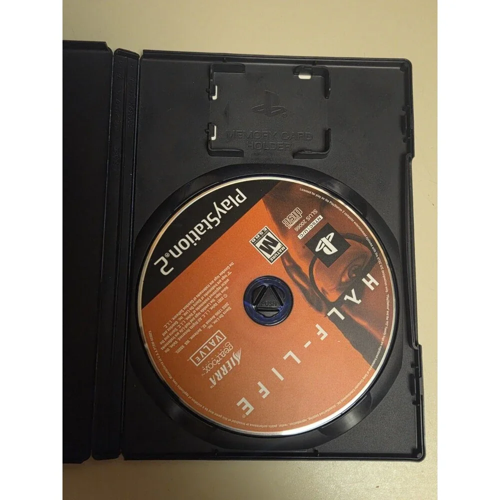 Half-Life (Sony PlayStation 2, 2001) PS2 SLUS-20066 - Case & Disc - TESTED